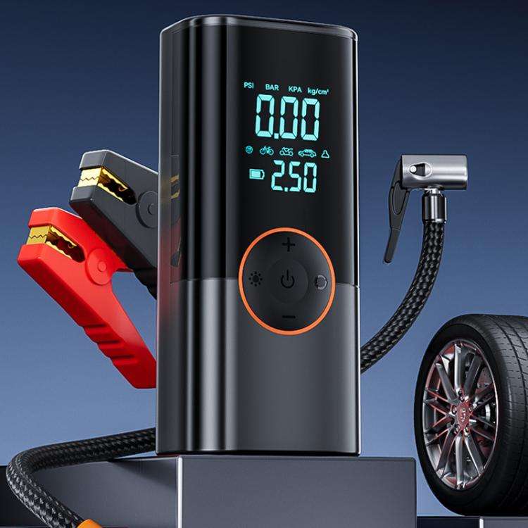 SUITU ST-9650D 4 x 2000mAh Car Emergency Starting Power Supply Inflatable Pump Integrated Machine