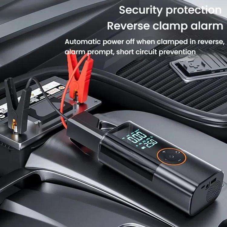 SUITU ST-9650D 4 x 2000mAh Car Emergency Starting Power Supply Inflatable Pump Integrated Machine