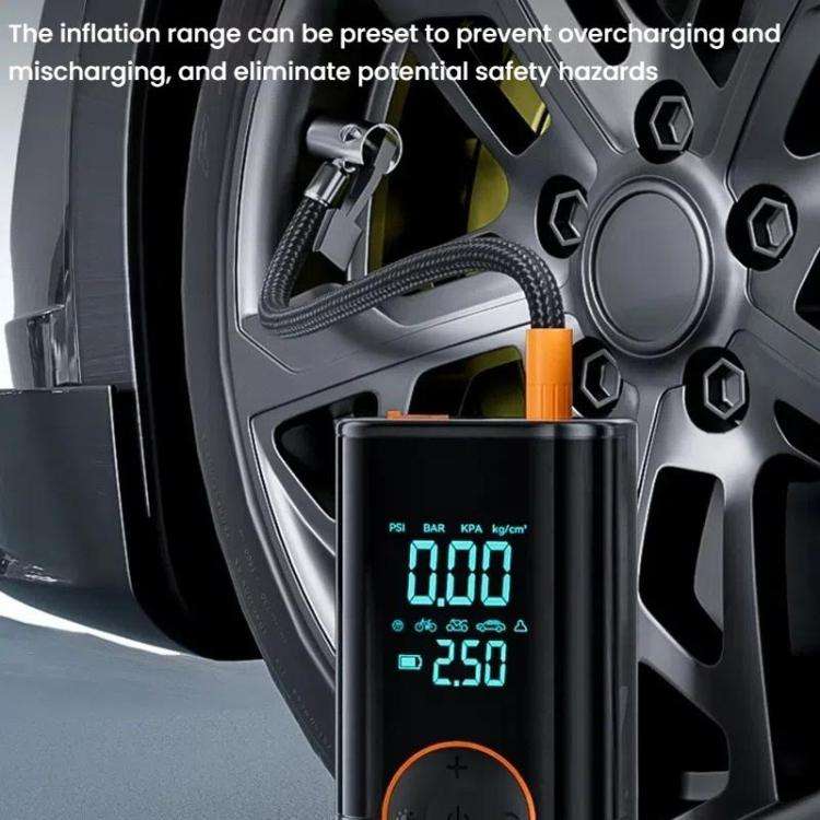 SUITU ST-9650D 4 x 2000mAh Car Emergency Starting Power Supply Inflatable Pump Integrated Machine