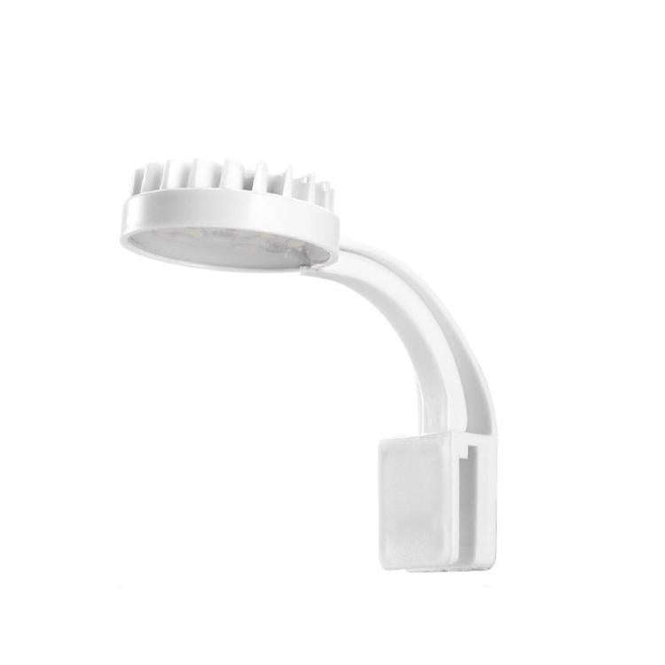 220V 5W Blue White Aquarium LED Clip Light with 12 LEDs USB Powered Mini Fish Tank Light for Aqua...