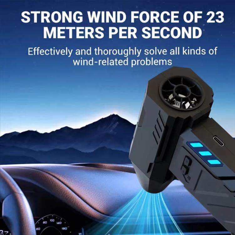 SUITU YMG-826 Turbo Fan Blow Suction Dual Purpose Camping Outdoor Handheld Hair Dryer