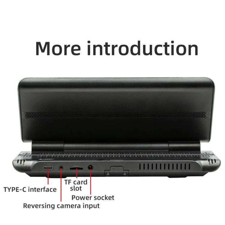 6.86 Inch Foldable Portable Bluetooth Car MP5 Player With MirrorLink/CarPlay/Android Auto Support...