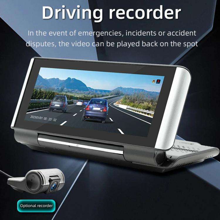 6.86 Inch Foldable Portable Bluetooth Car MP5 Player With MirrorLink/CarPlay/Android Auto Support...