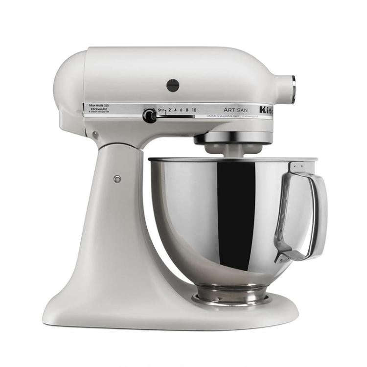 Stainless Steel Mixing Bowl For KitchenAid 4.5QT & 5QT Stand Mixers(Silver)
