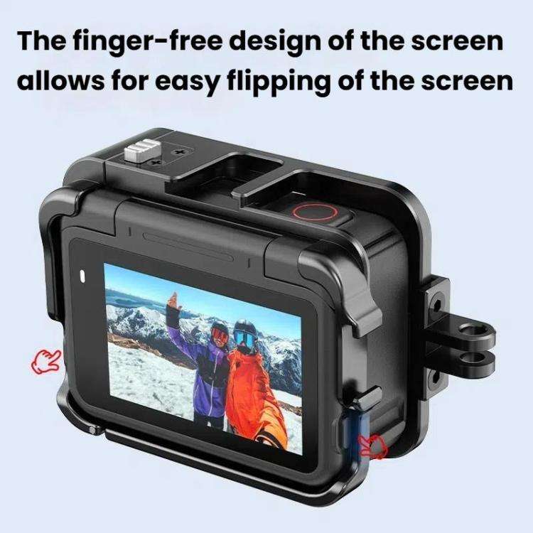 For Insta360 Ace Pro HEPAIL AC-26 Metal Rabbit Cage Camera Frame Accessories