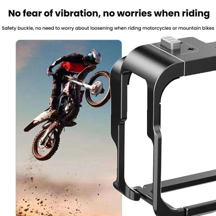 For Insta360 Ace HEPAIL AC-25 Metal Rabbit Cage Camera Frame Accessories