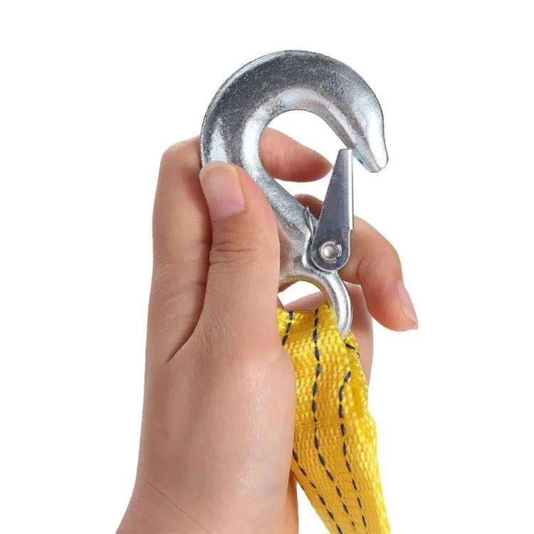 Heavy Duty 4M 3Ton Emergency Towing Rope for Cars, Trucks, SUV(Yellow)