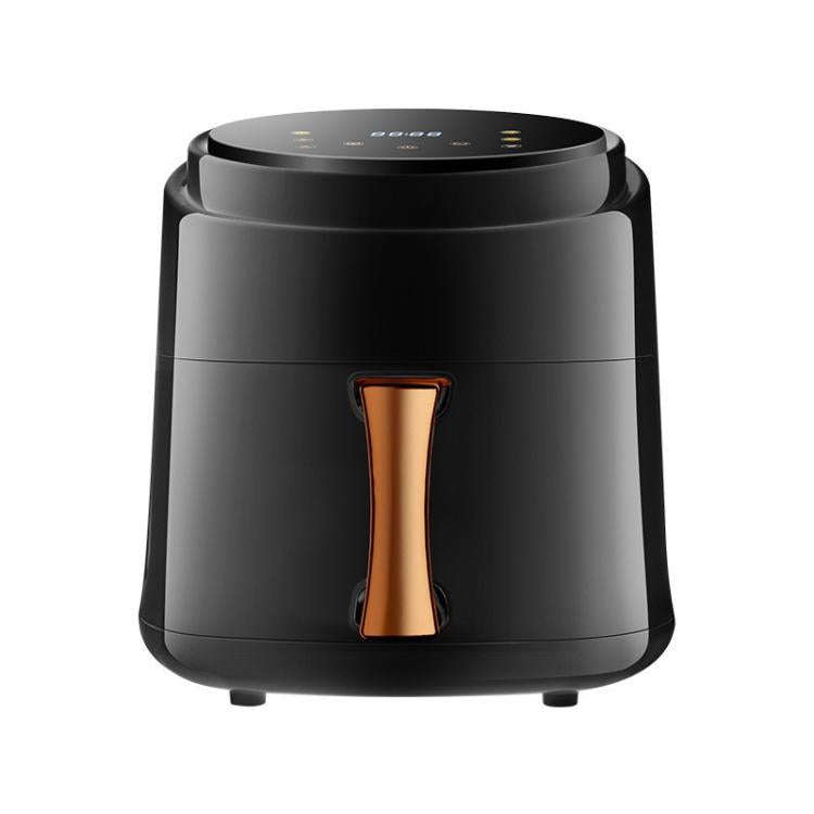 8L Air Fryer Household Multi-Function Large Capacity Oil-Free Electric Fryer, Color: Black EU Plug