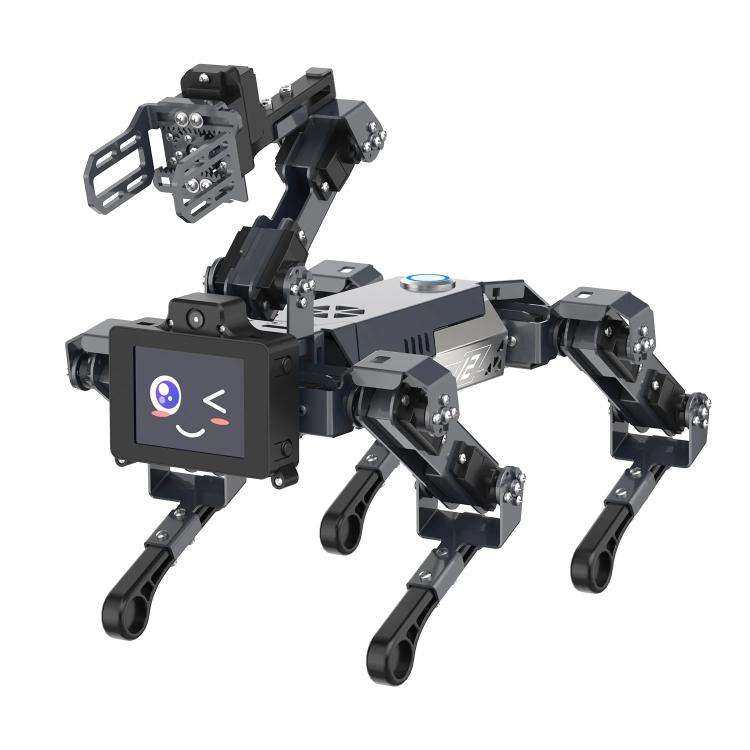 YAHBOOM DOGZILLA-Lite AI-Powered Bionic Robotic Dog 15-DOF Desktop Companion With Robotic Arm, Ra...
