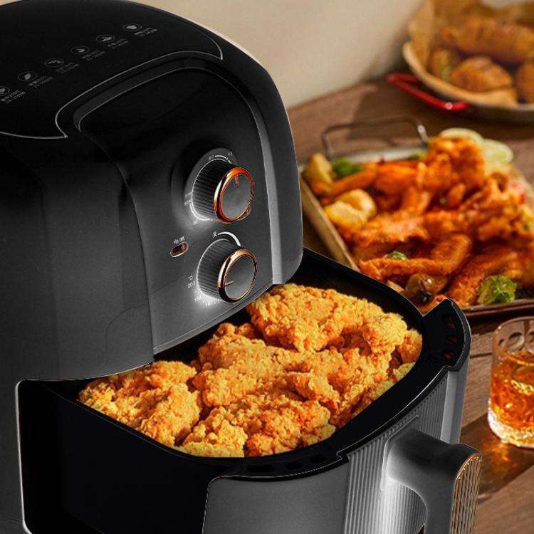 10L Large Capacity Air Fryer Multifunctional Electric Fryer French Fry Maker, EU Plug, Style: Dua...