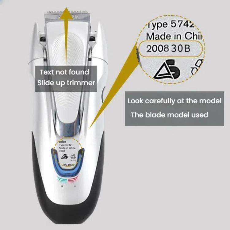 For Braun 9 Series Razor Head Assemblies, Style: 92S Original Gold