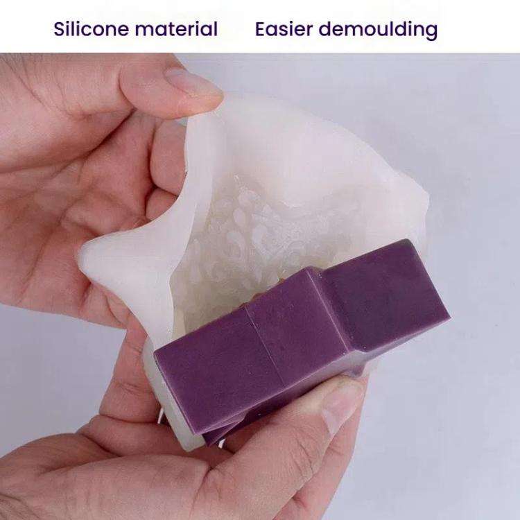Candle Silicone Mold DIY Handmade Moon Star Aromatherapy Plaster Ornament Mold, Spec: Moon LZ-651