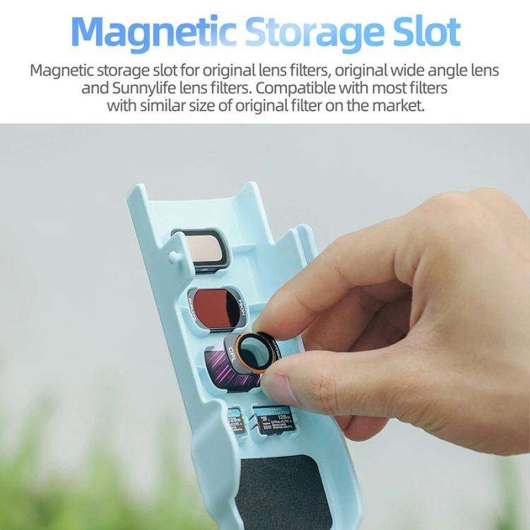 For DJI Osmo Pocket 3 Sunnylife OP3-K990 Protective Cover Body Filter Storage Top Cover Protectiv...