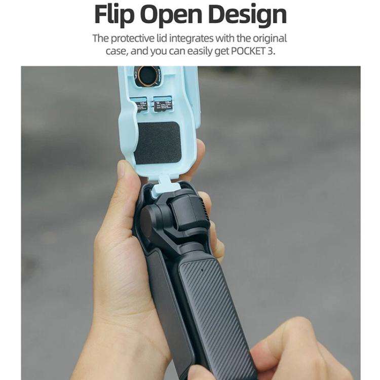 For DJI Osmo Pocket 3 Sunnylife OP3-K990 Protective Cover Body Filter Storage Top Cover Protectiv...
