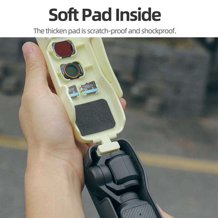 For DJI Osmo Pocket 3 Sunnylife OP3-K990 Protective Cover Body Filter Storage Top Cover Protectiv...