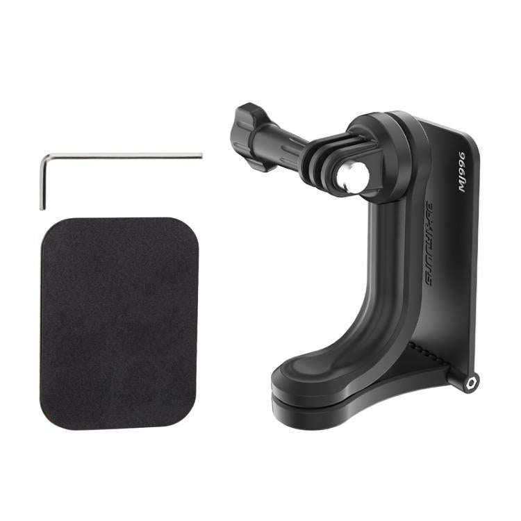 Sunnylife MJ996 Sports Camera Multi-Axis Rotating Magnetic Mount(Black)