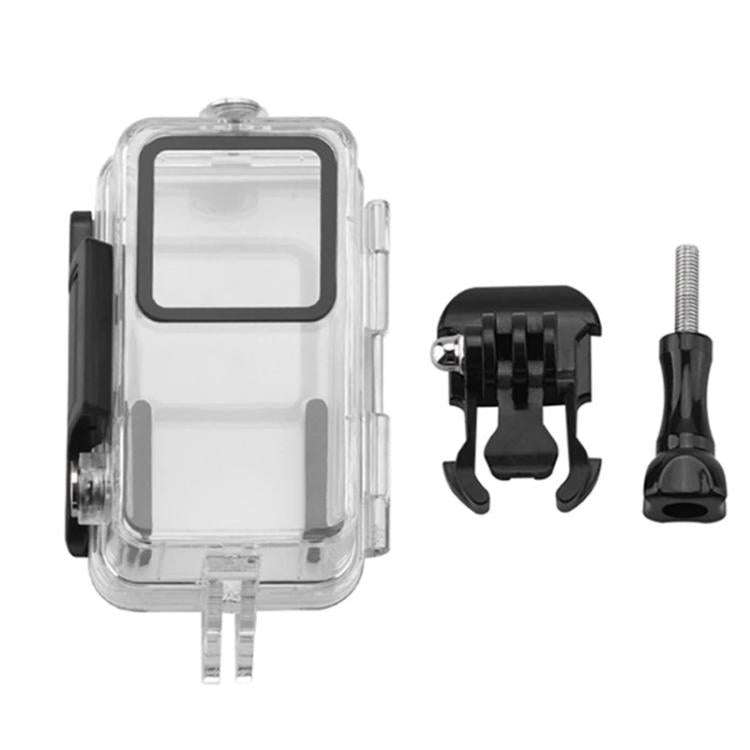 For DJI Action 2 60m Waterproof Case Diving Protective Case(Transparent)