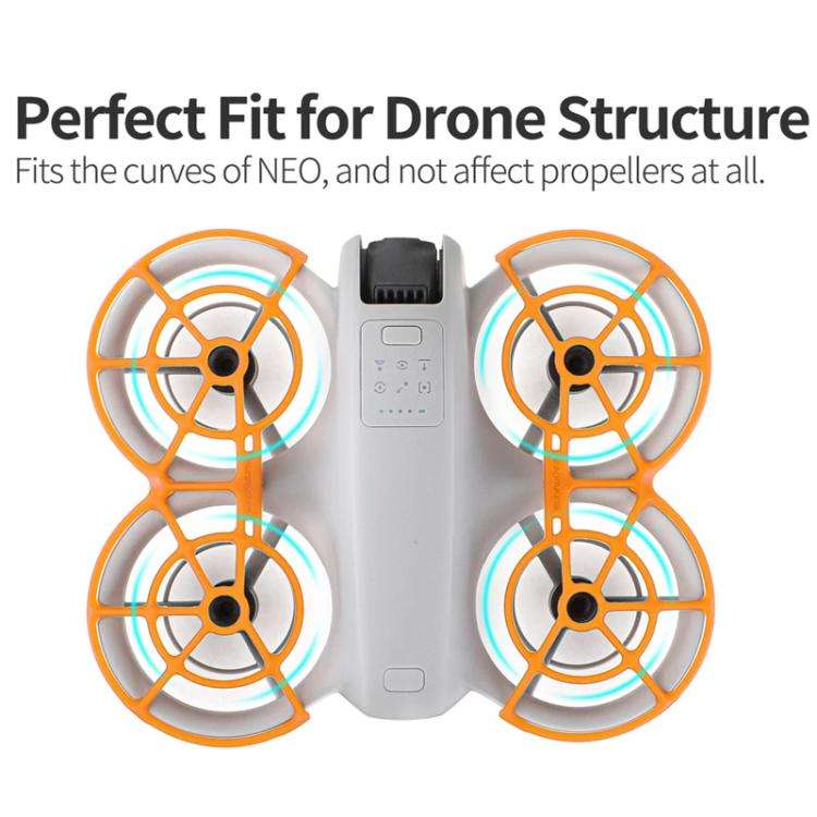 For DJI NEO Sunnylife NE-KC863 Paddle Blade Protective Cover Anti-Collision Ring(Red)