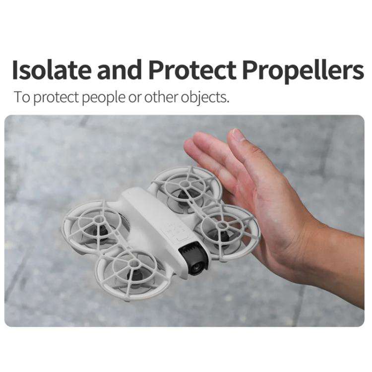 For DJI NEO Sunnylife NE-KC863 Paddle Blade Protective Cover Anti-Collision Ring(Black)