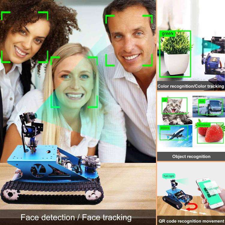Yahboom K230 Vision Module Standard Edition CanMV Face Recognition Camera Sensor Heightened Angle...