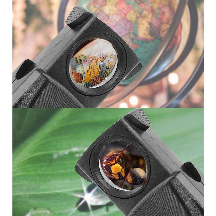 30X Jewelry Mirror Drawer-Style Telescopic Magnifying Glass With LED Lighting