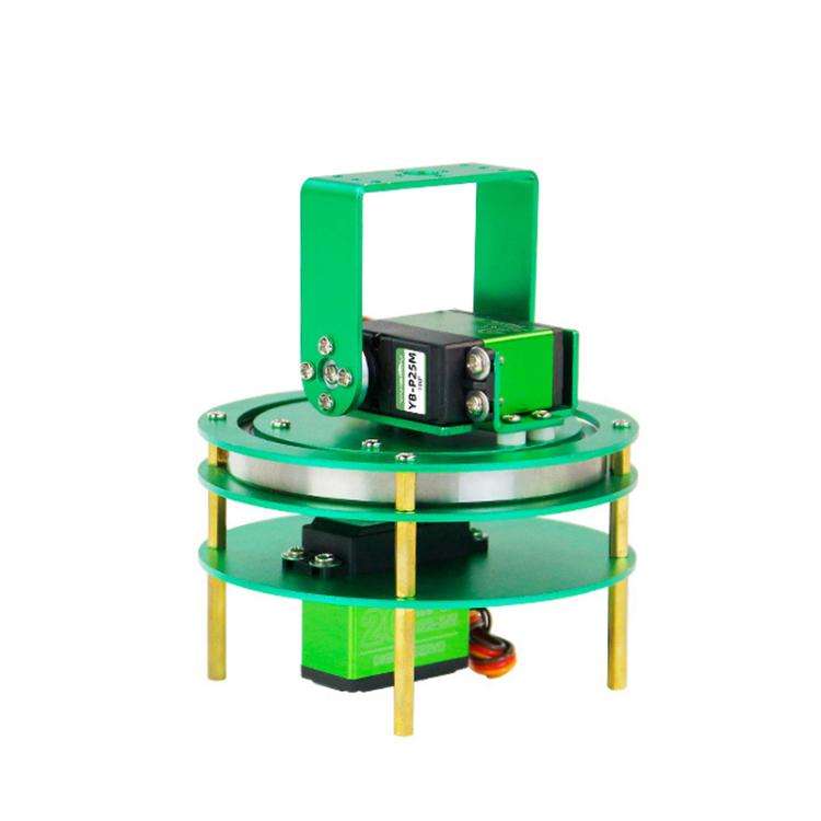 Yahboom 2DOF With Servo Electric Platform For Robot Car Green
