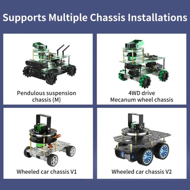 Yahboom 2DOF With Servo Electric Platform For Robot Car Black