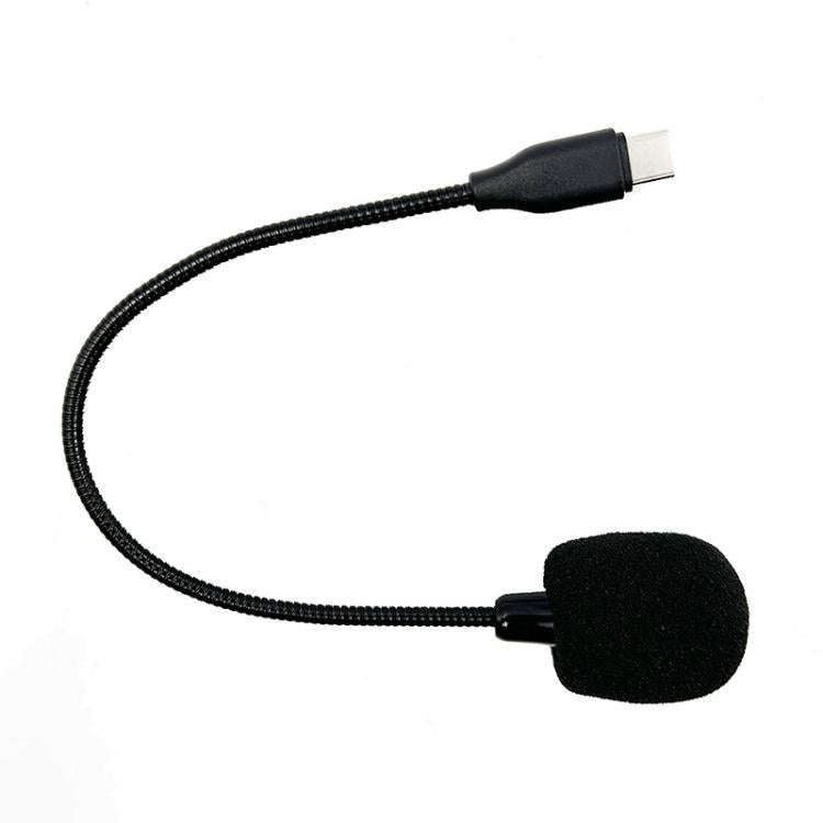 Flexible Gooseneck USB-C/Type-C Microphone with IC Chip for Laptop, Phone, Tablet,, Length: 25cm