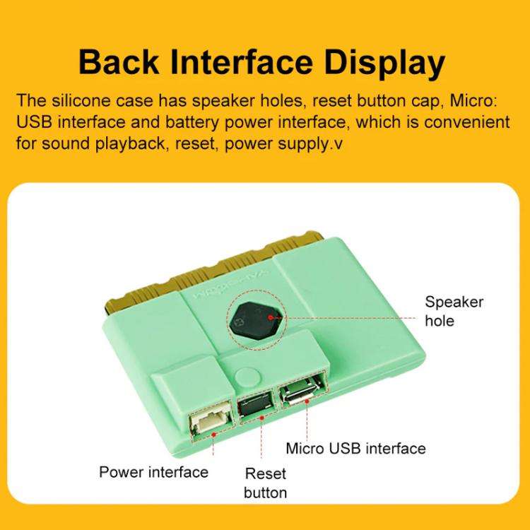 Yahboom For Micro:bit V1.5/ V2 Board Silicone Case Protective Shell(Yellow)