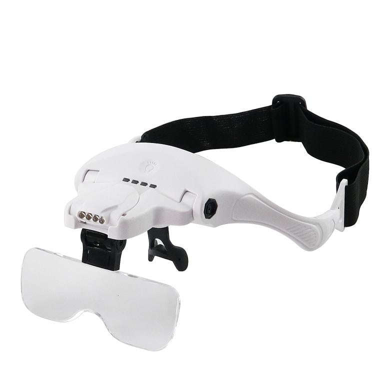 9892TSC1 USB Charging LED Light Touch Switch Mechanical Repair Head Mounted Magnifier