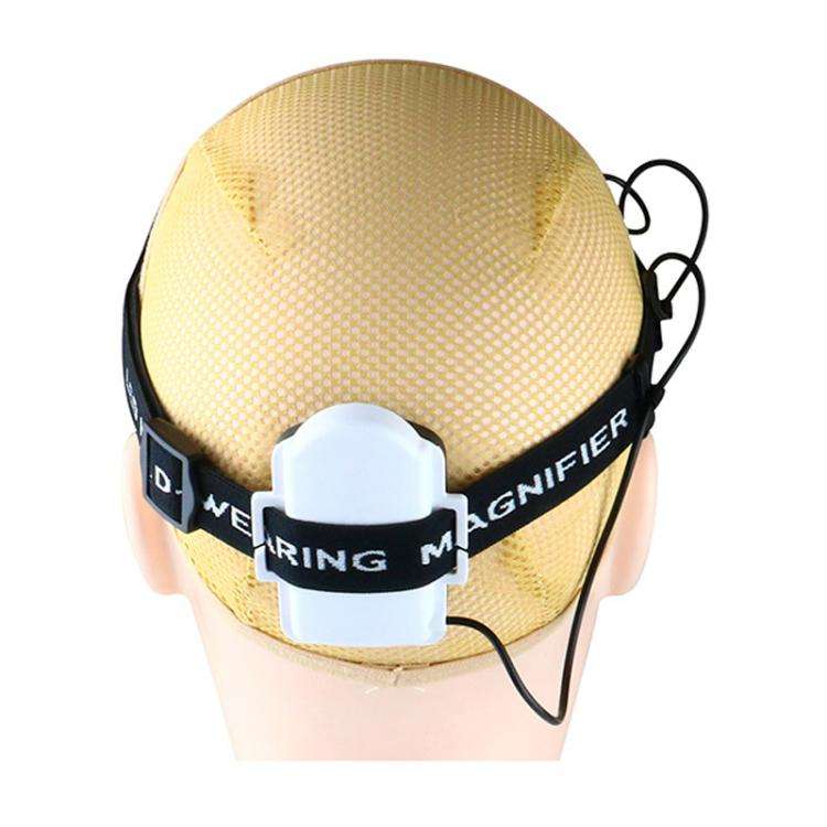 9892E1 Head-mounted Magnifying Glass With LED Light 8 Different Magnification Lenses