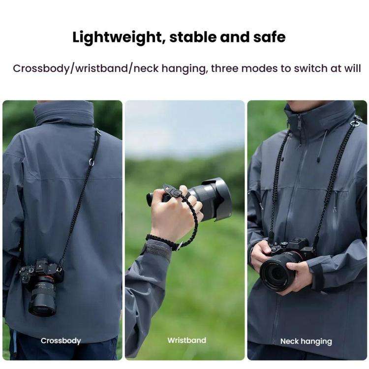 Cwatcun D178 Universal Camera Strap Hand-woven Comfortable Pressure-reducing Portable SLR Camera ...