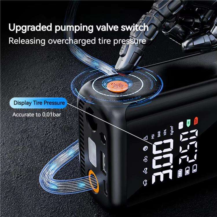 SUITU ST-9648B Portable Wireless Digital Display Car Automatic Air Pump