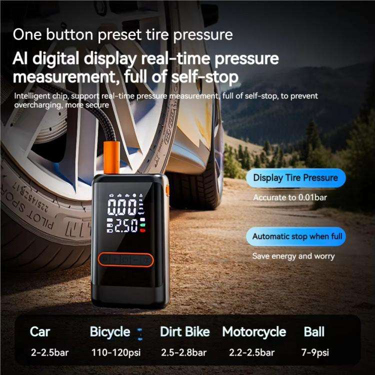 SUITU ST-9648B Portable Wireless Digital Display Car Automatic Air Pump