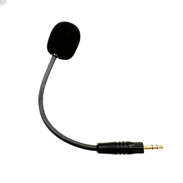 For Havit H2002D Headset Replacement Microphone 3.5mm TRS Boom Mic(4.0x160mm)