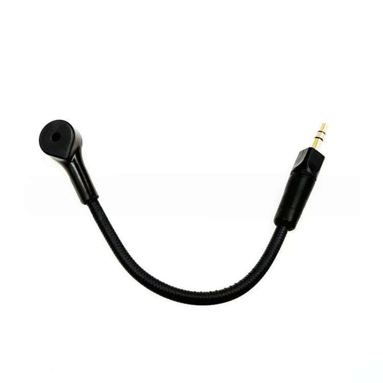 For Havit H2002D Headset Replacement Microphone 3.5mm TRS Boom Mic(4.0x160mm)