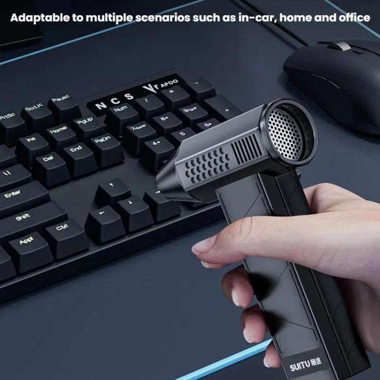 SUITU ST-8113 Outdoor Turbine Fan Home Lithium-ion Dust Blower Handheld Hair Dryer, Style: Blower...