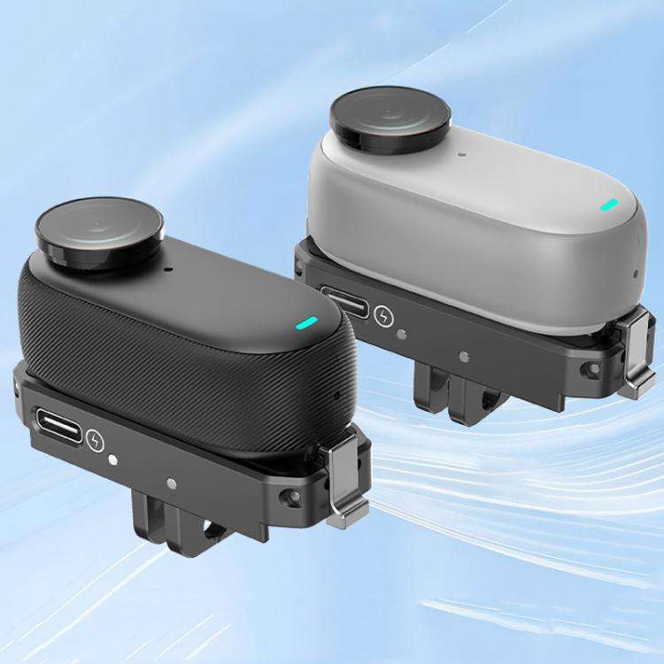 For Insta360 GO 3 / 3S HEPAIL AC69 Aluminium Alloy Quick-Release Charging Base