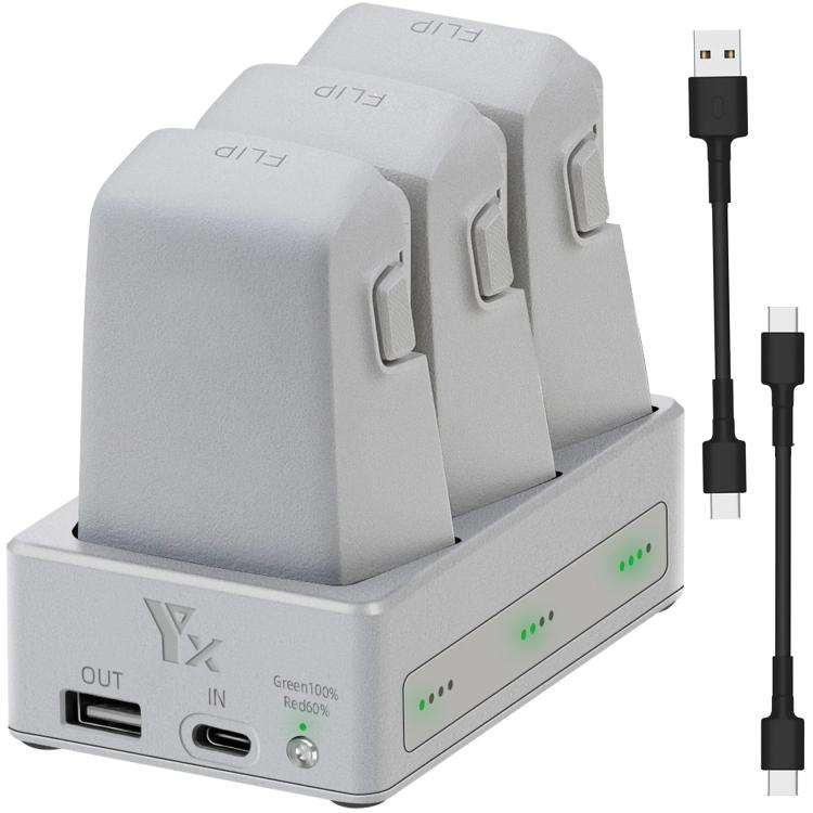 For DJI Flip YX 3-Way Charger Bidirectional Battery Management System