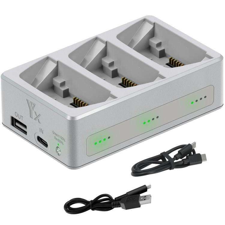 For DJI Flip YX 3-Way Charger Bidirectional Battery Management System