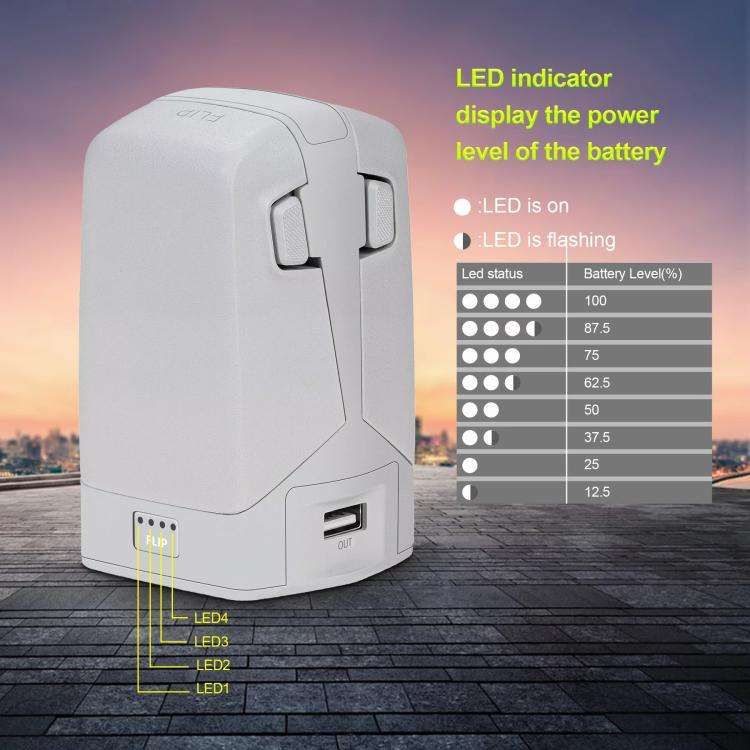For DJI Flip YX 2-way Vertical Battery Charger Bidirectional Battery Management System
