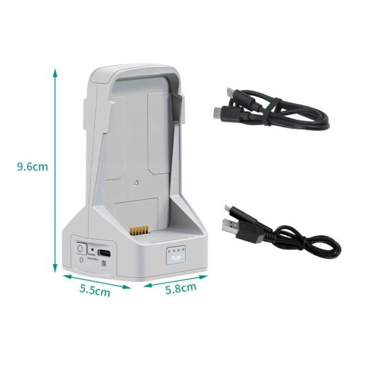 For DJI Flip YX 2-way Vertical Battery Charger Bidirectional Battery Management System