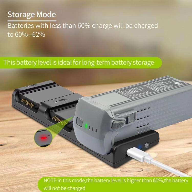 For DJI Air 3/Air 3S Battery Charger YX 3-way Charging Butler Drone Accessories