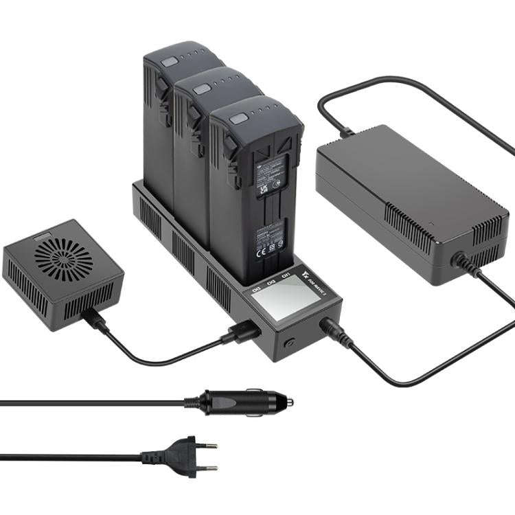 For DJI Mavic 3 YX Battery Charger Discharger Hub 3-in-1 Smart Charging Station With Color Screen...
