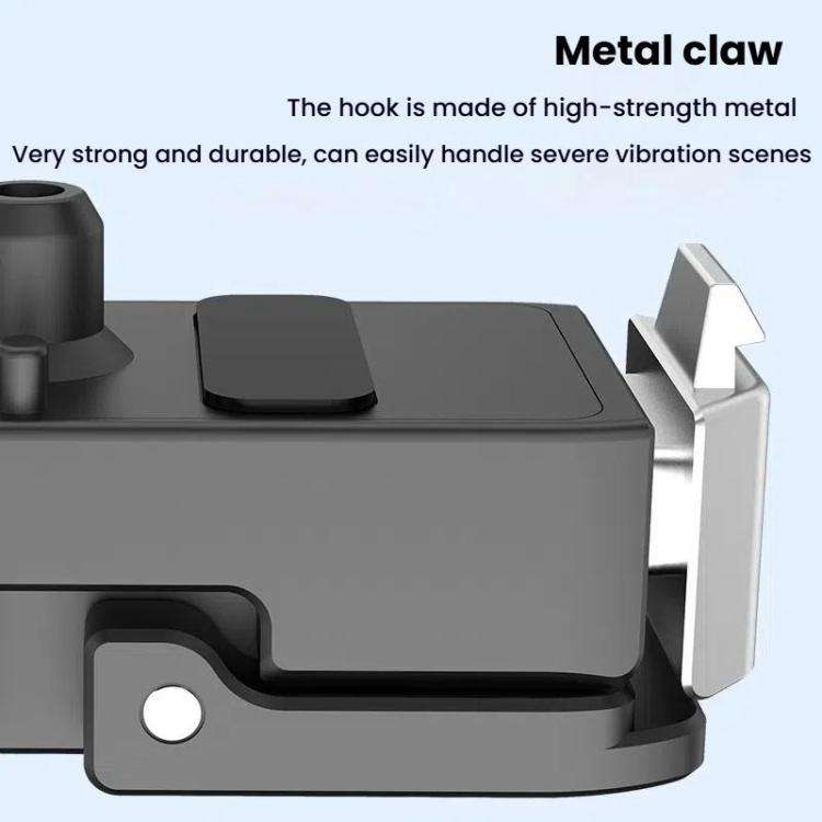 For GoPro HERO13 Black HEPAIL AC67 Magnetic Metal Quick Release Base