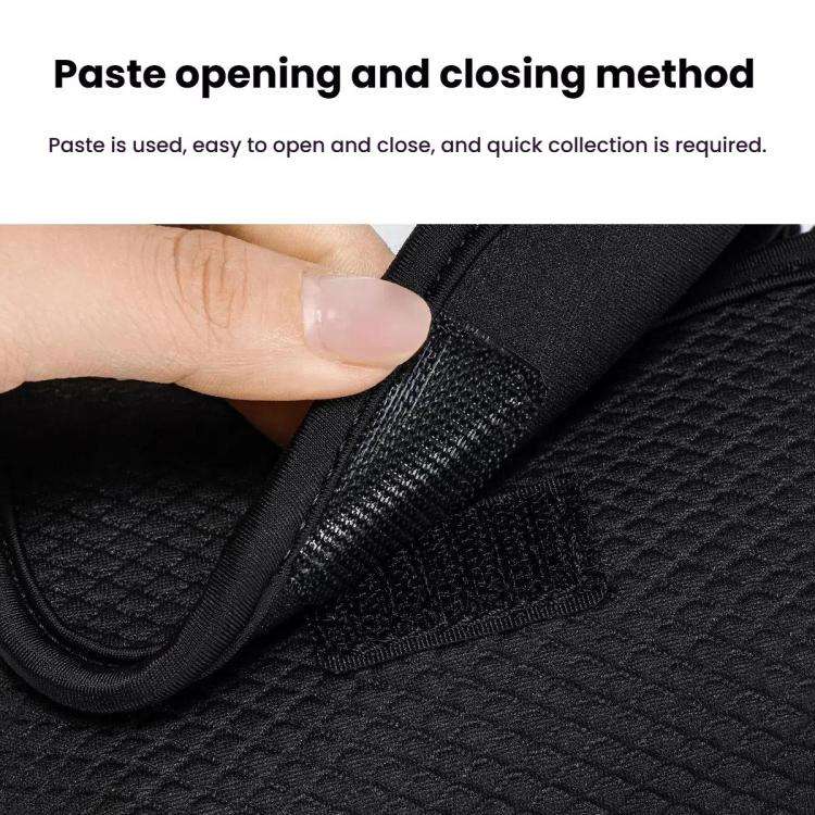 Cwatcun D200 Small Card Camera Bag Scratch-resistant Wear-resistant Portable Camera Bag(Black)