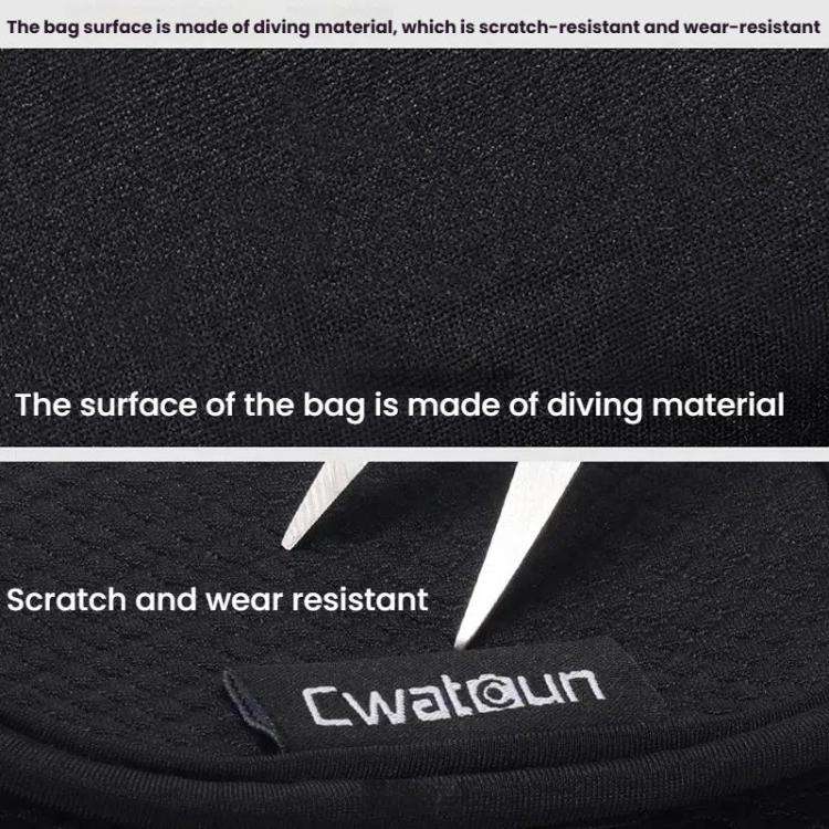 Cwatcun D200 Small Card Camera Bag Scratch-resistant Wear-resistant Portable Camera Bag(Black)