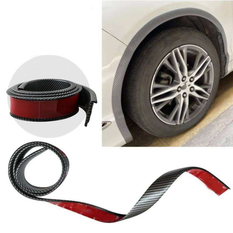 3.5cm Wide Self-Adhesive Car Wheel Arch Trim Protective Strip Anti-Scratch Guard for Vehicle Door...