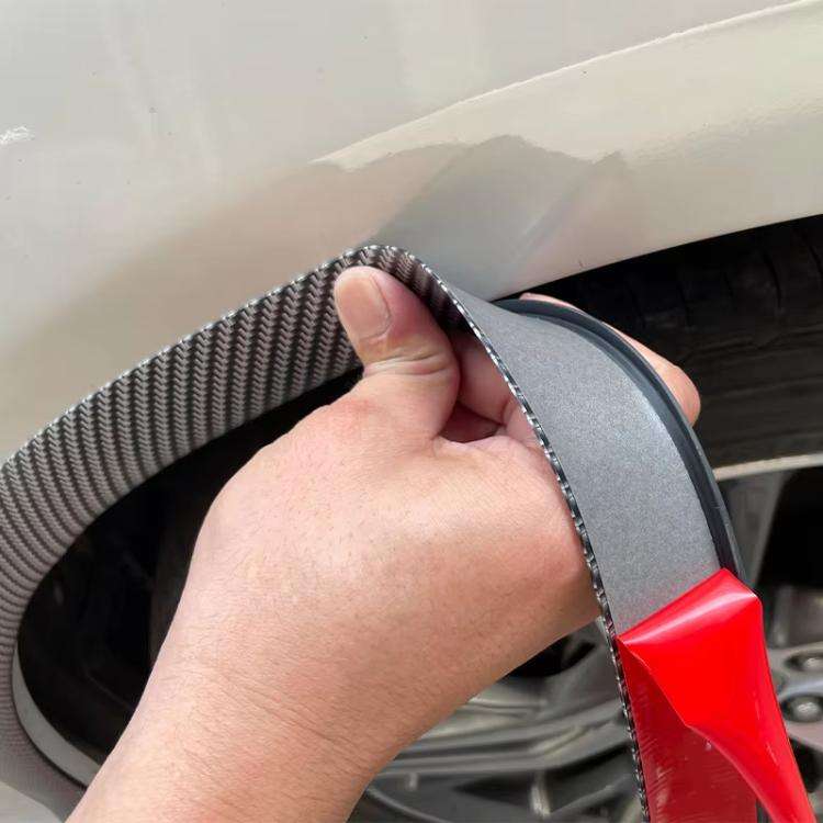 3.5cm Wide Self-Adhesive Car Wheel Arch Trim Protective Strip Anti-Scratch Guard for Vehicle Door...
