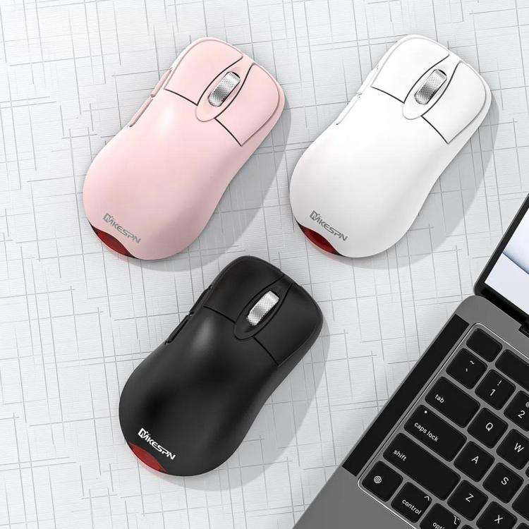 MKESPN Wireless Charging Tri-Mode Wireless Gaming Mouse 24000 DPI, 6 RGB Lighting Modes, Recharge...